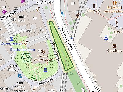 Hundeversäuberungsplatz