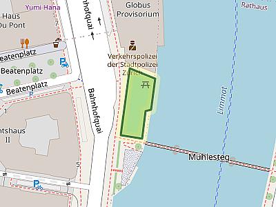 Vorplatz Globusprovisorium