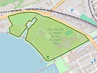 Parc Nicolas-G.-Hayek / Nicolas-G.-Hayek-Park
