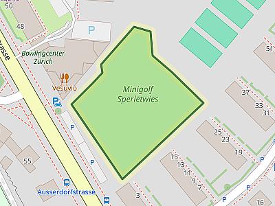 Minigolf Sperletwies