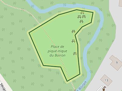 Place de pique-nique du Boiron
